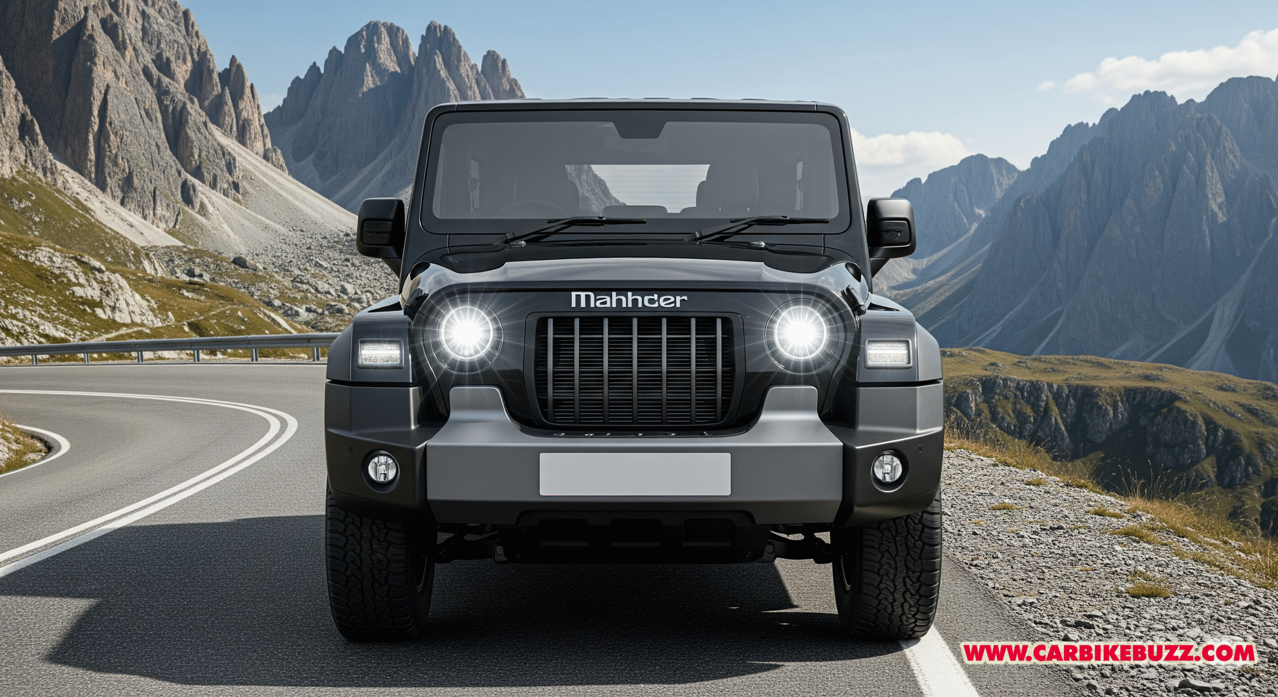 New Mahindra Thar 7 Seater