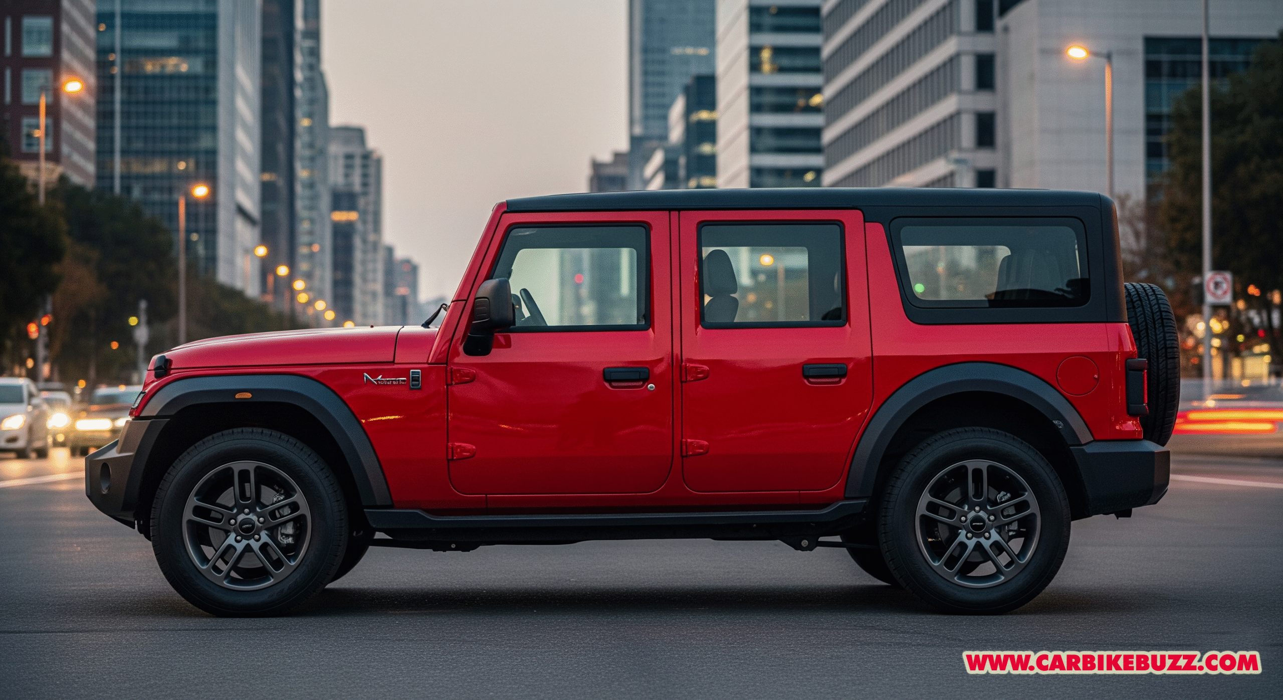 New Mahindra Thar 7 Seater