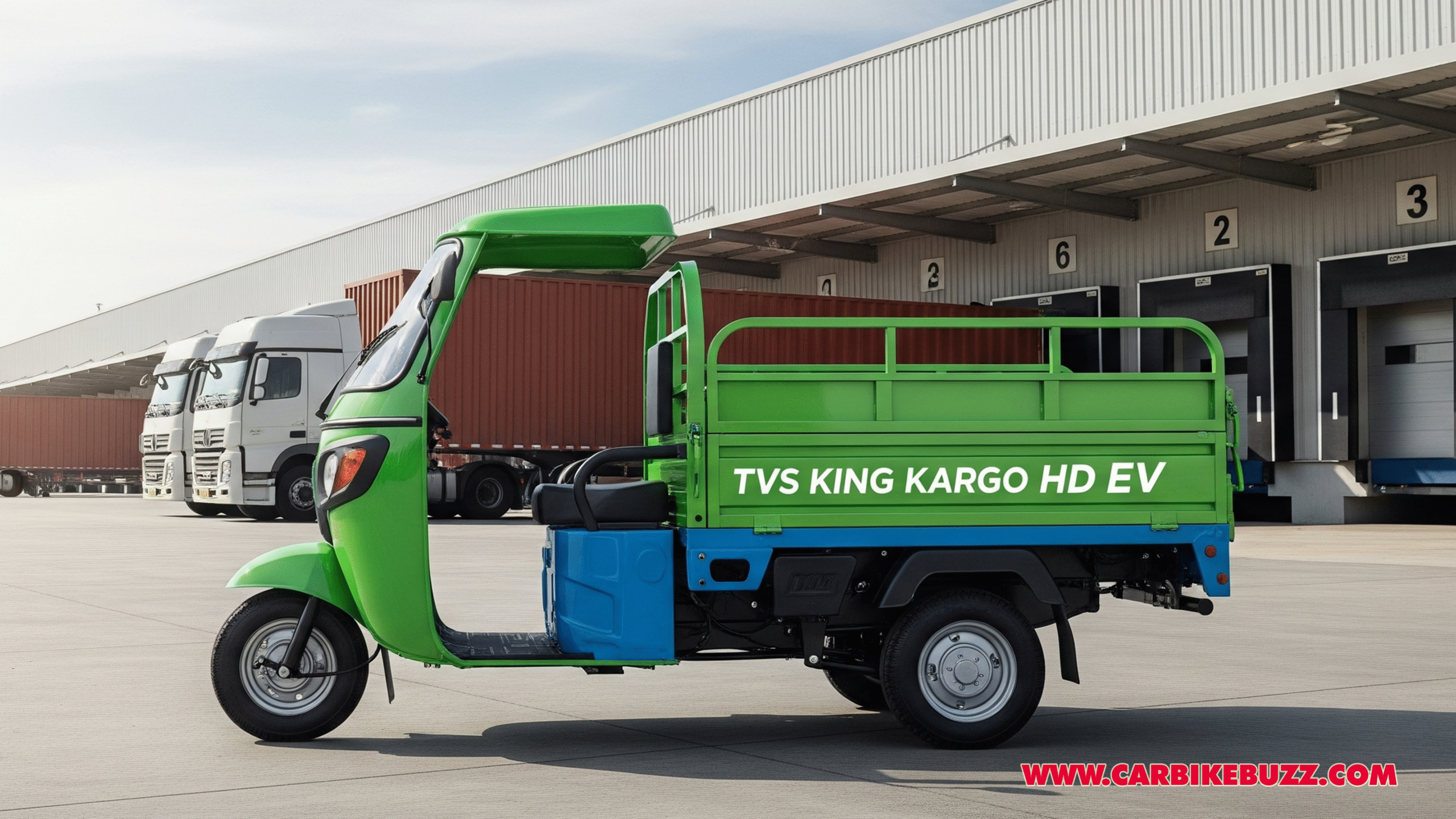 TVS King Kargo HD EV 2025