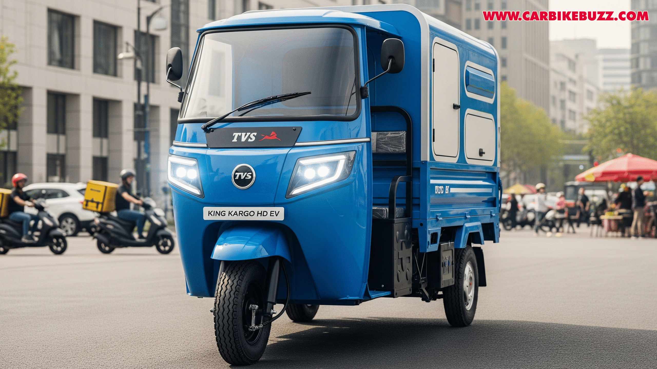 TVS King Kargo HD EV 2025